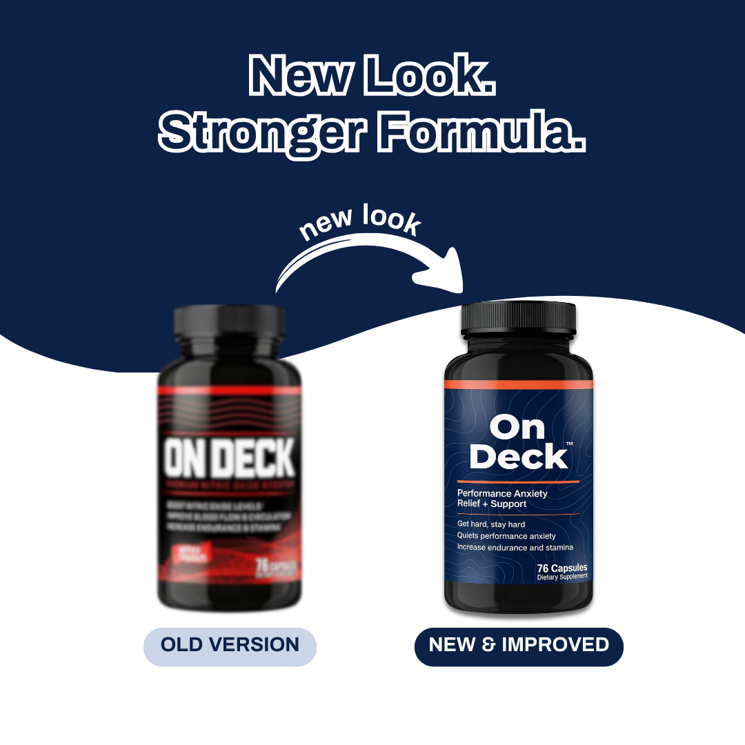 On Deck™ Performance Anxiety Relief & Support.
