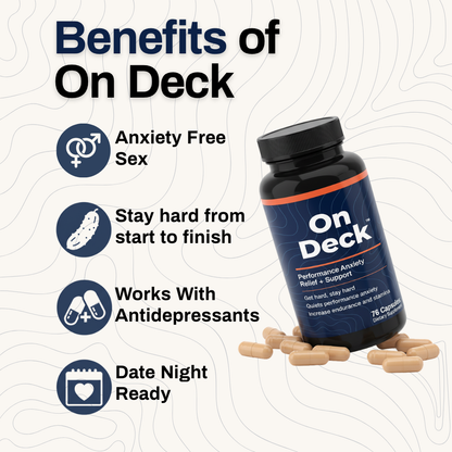 On Deck™ Performance Anxiety Relief & Support