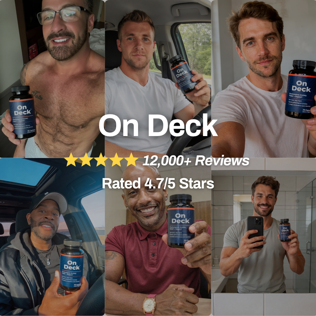On Deck™ Performance Anxiety Relief & Support