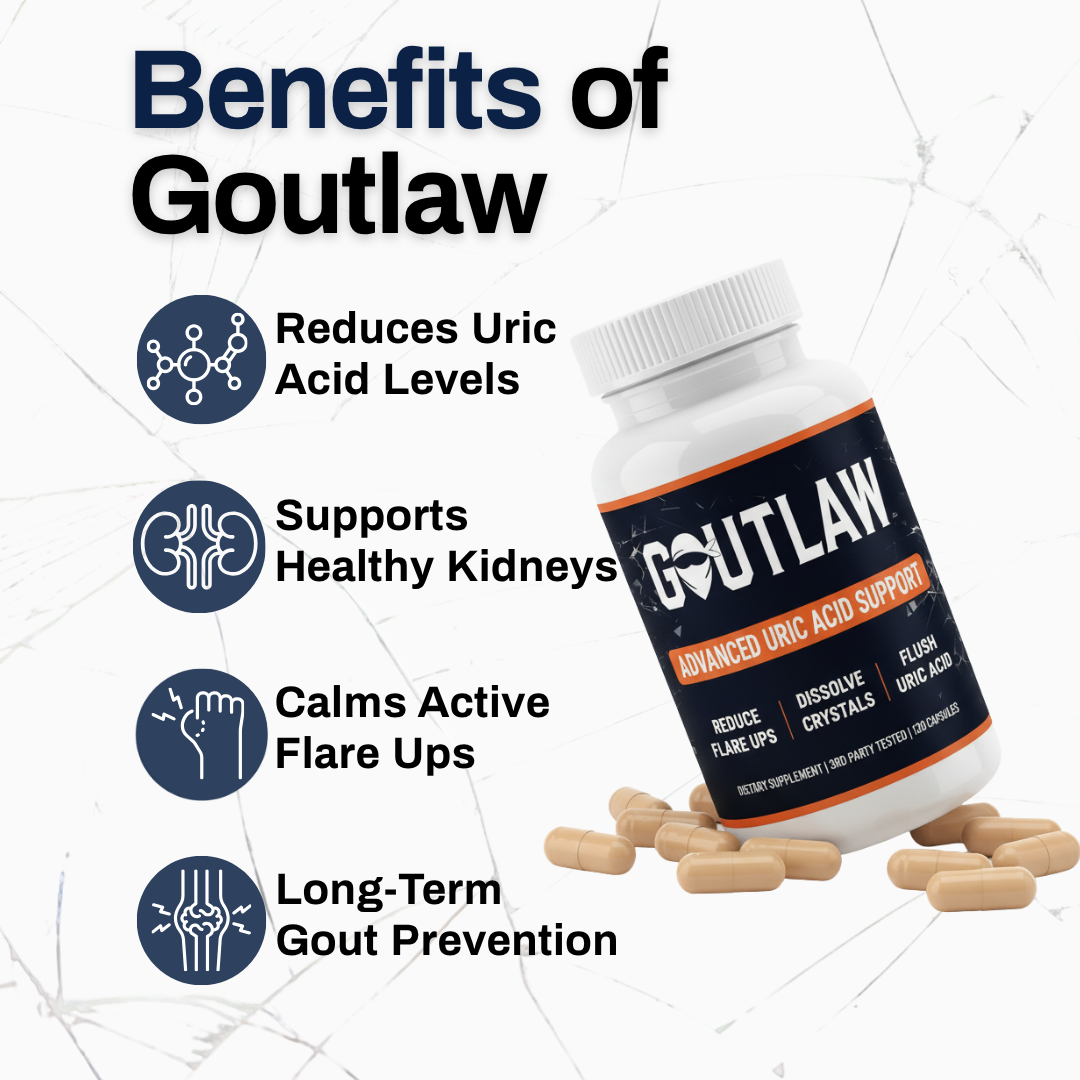 Goutlaw™ Gout Relief & Uric Acid Support