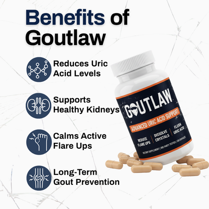 Goutlaw™ Gout Relief & Uric Acid Support