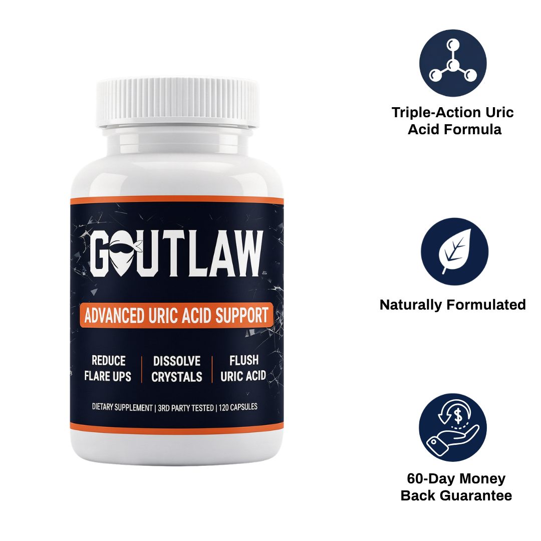 Goutlaw™ Gout Relief & Uric Acid Support