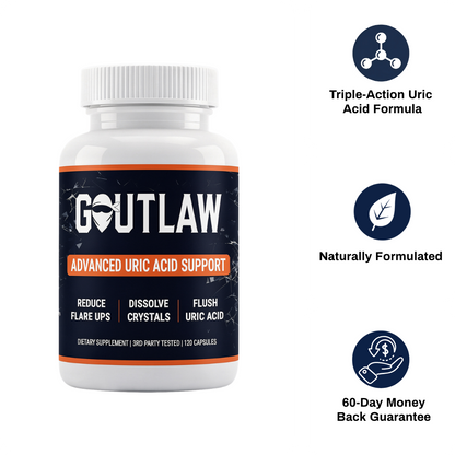 Goutlaw™ Gout Relief & Uric Acid Support
